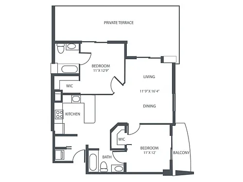 Floor plan A2