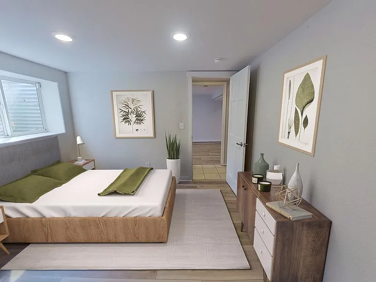Bedroom 4. This image shows a virtually furnished space. Bedrooms come unfurnished.