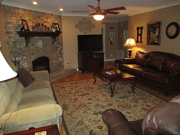 Living Room with Fireplace