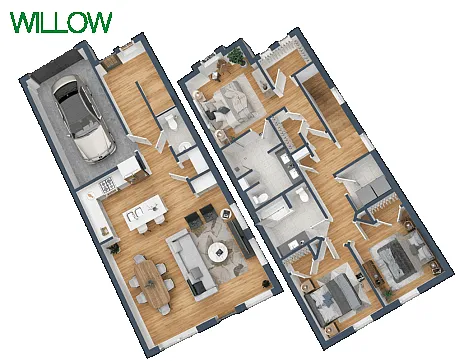 Floor plan Willow