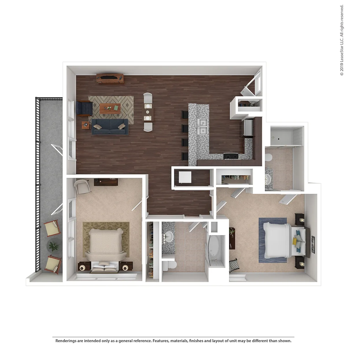 Floor plan The Eames
