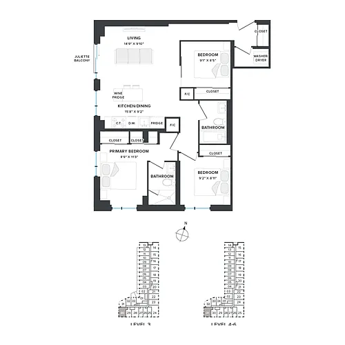 Floor plan 431