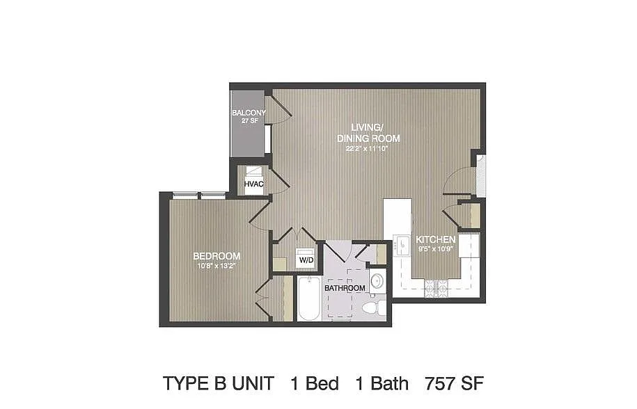 Floor plan Type B
