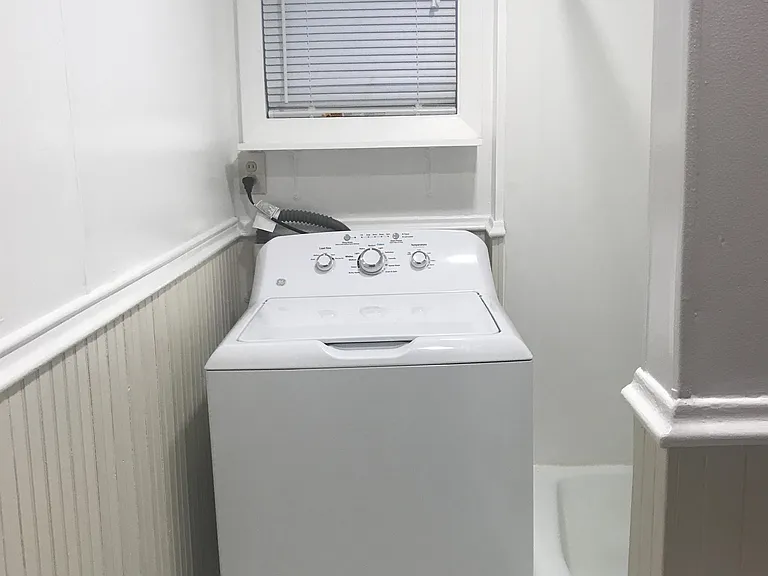 Washer on site.