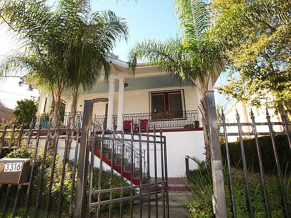 Main House, view of Porch and entrance