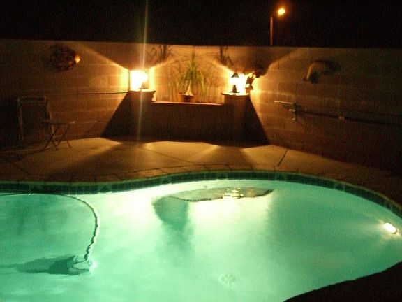 Lighted Pool/Planter