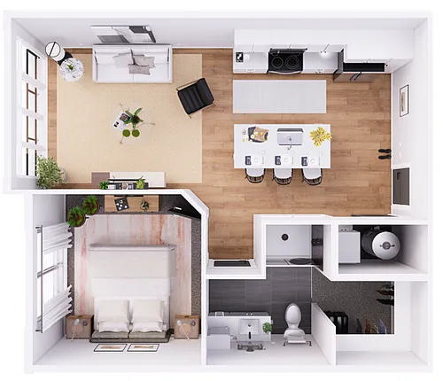 Floor plan Tillmore-1B-2