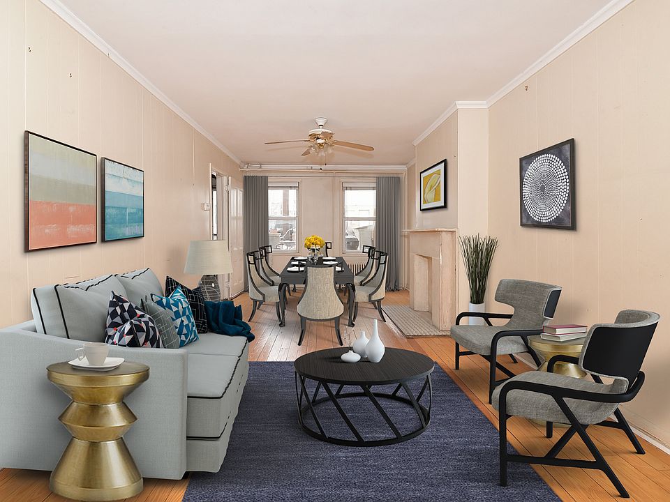 Virtually staged living