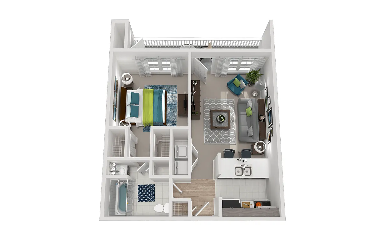 Floor plan Pullen
