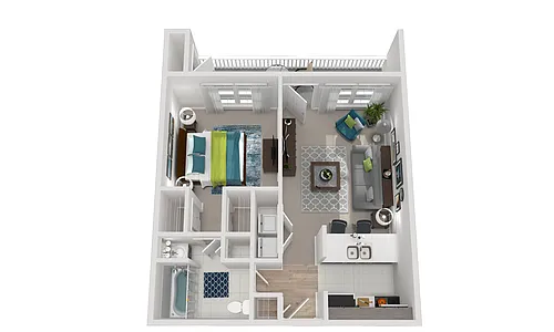 Floor plan Pullen