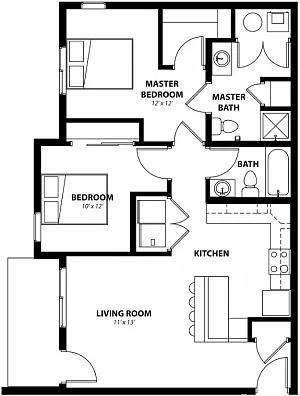 Floor plan B1