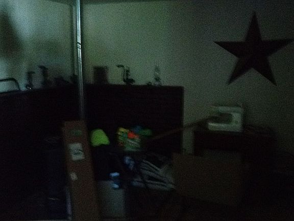 Room with pellet stove