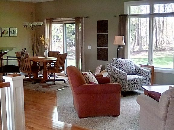 Spacious open floor plan.