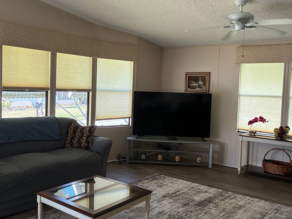 Living Room with enhanced cable services.