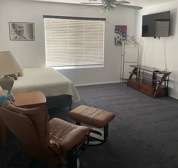 Upstairs loft area