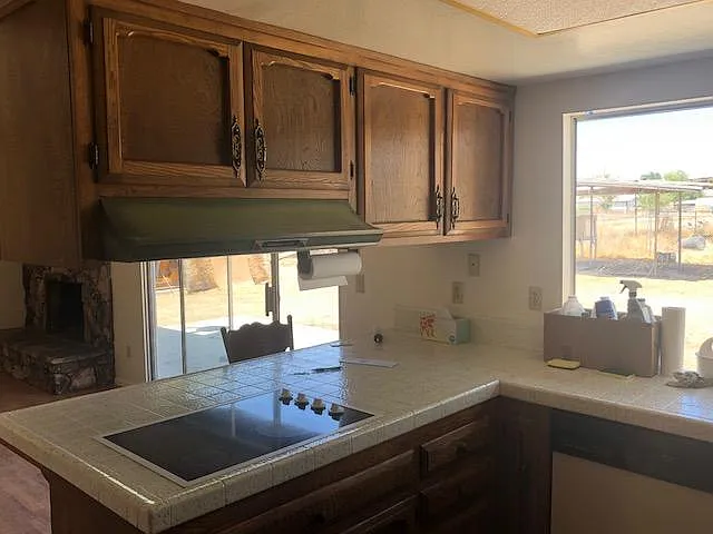 Electric Stove & Dishwasher in Kitchen