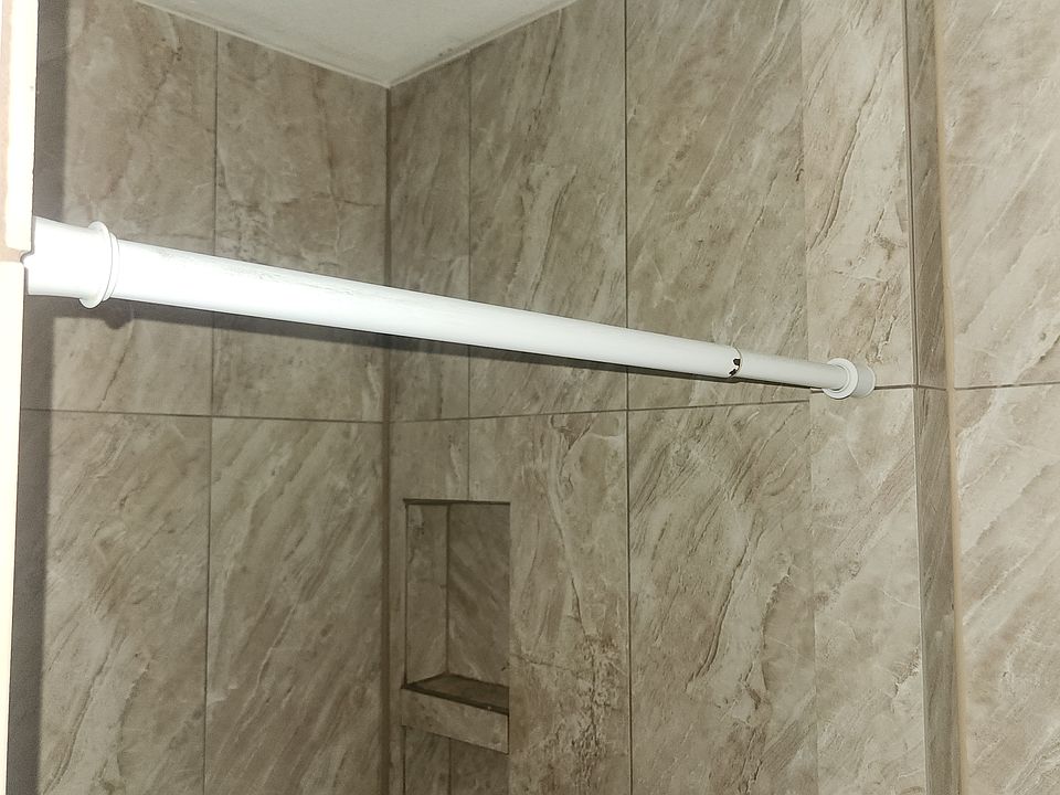 Tiled shower