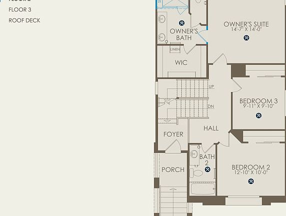 Kendall Floor Plan, Quick Move-in Home, Floor 2