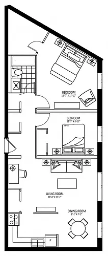 Floor plan 1406