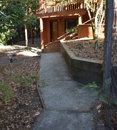 Walkway to Entrance