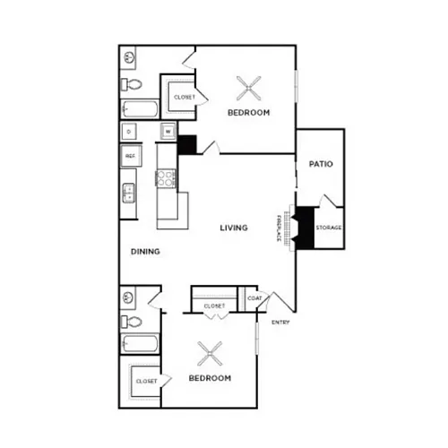 Floor plan B1