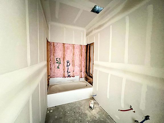 Construction progress - second bath
