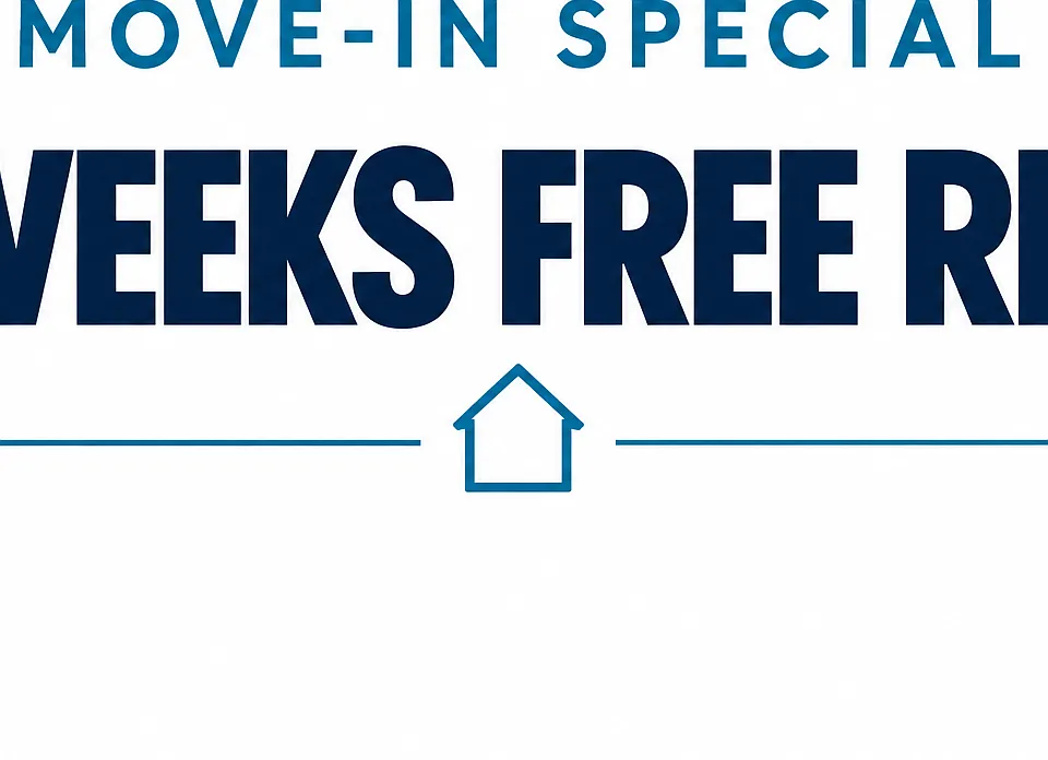 Move-In Special: 4 Weeks FREE Rent!