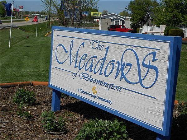 Sign at entrance