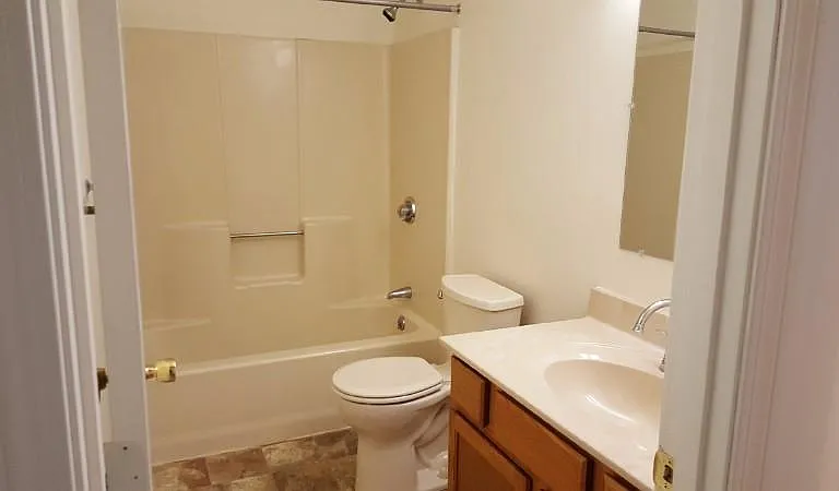 Two bedroom bathroom layout