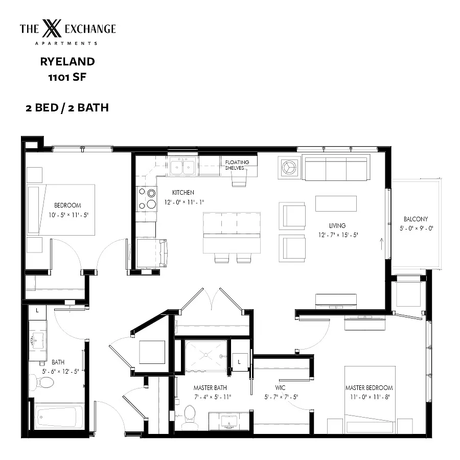 Floor plan Ryeland