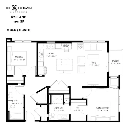 Floor plan Ryeland