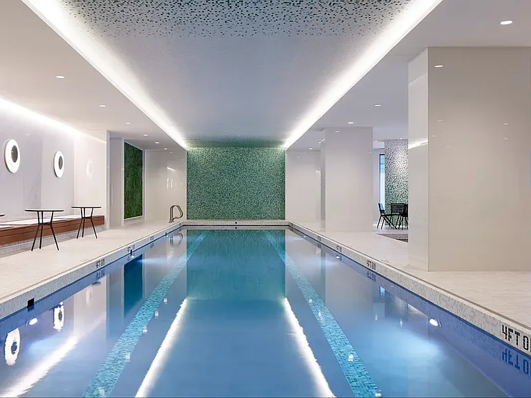 INDOOR HEATED LAP POOL 25-YD