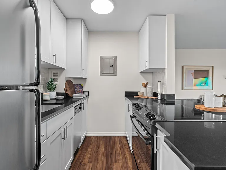 Modern Kitchen at Skye Apartments in Seattle, WA 98121