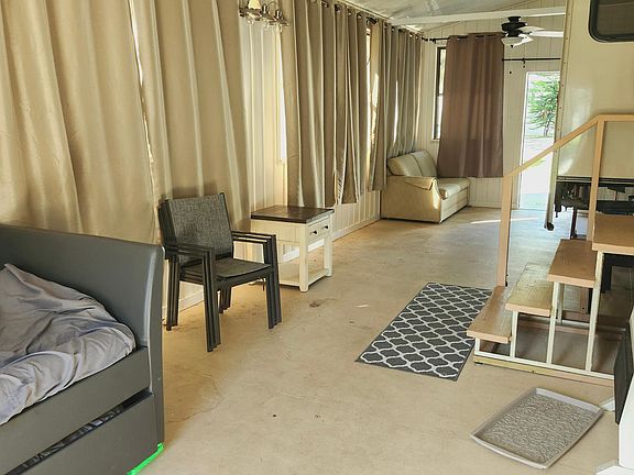 Florida room. 2 entrances, large enough to entertain or for some cool hobbbies!