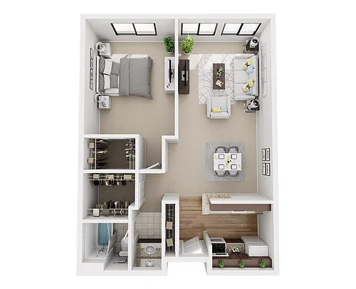 Floor plan The Lotus- Base
