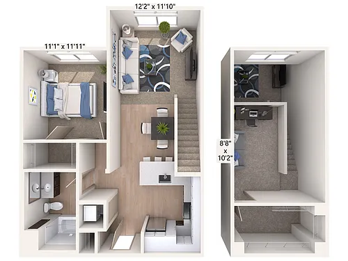 Floor plan A11-L-Two