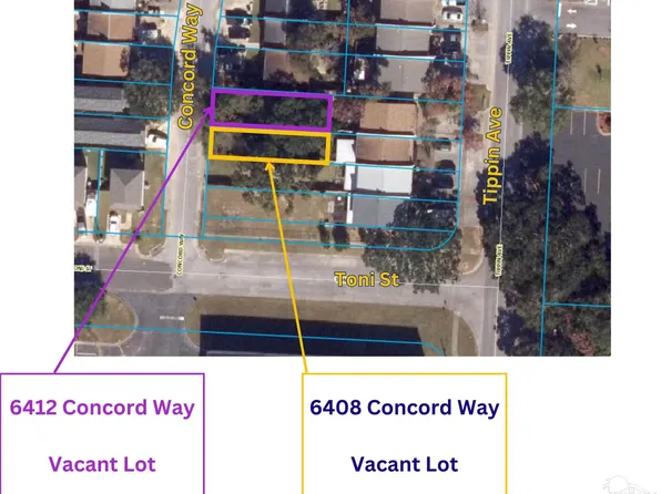 6408 & 6412 Concord Way, Pensacola, FL 32504