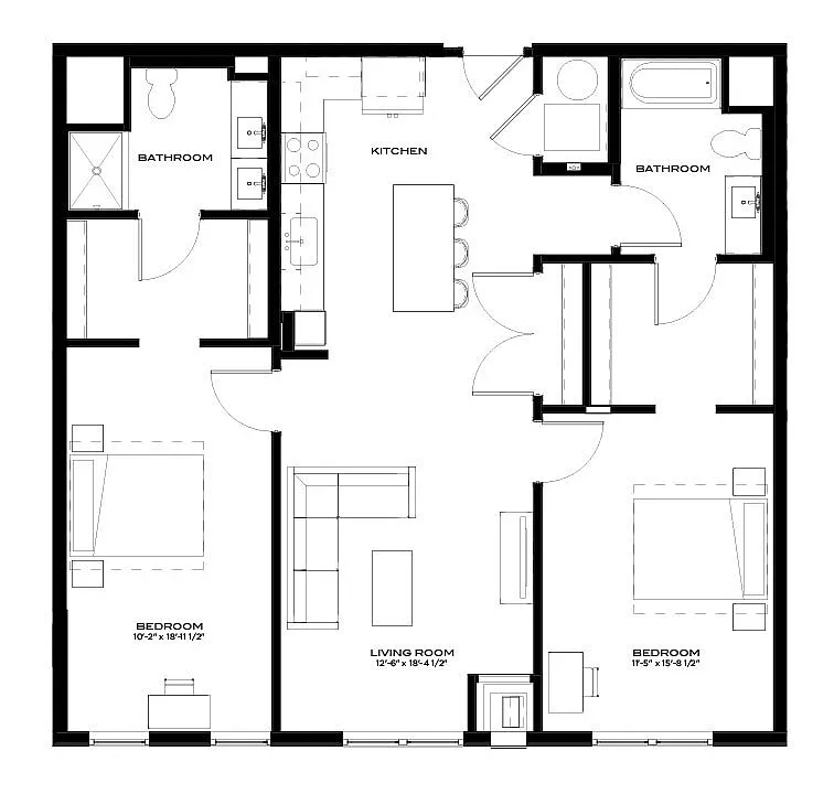 Floor plan B2a