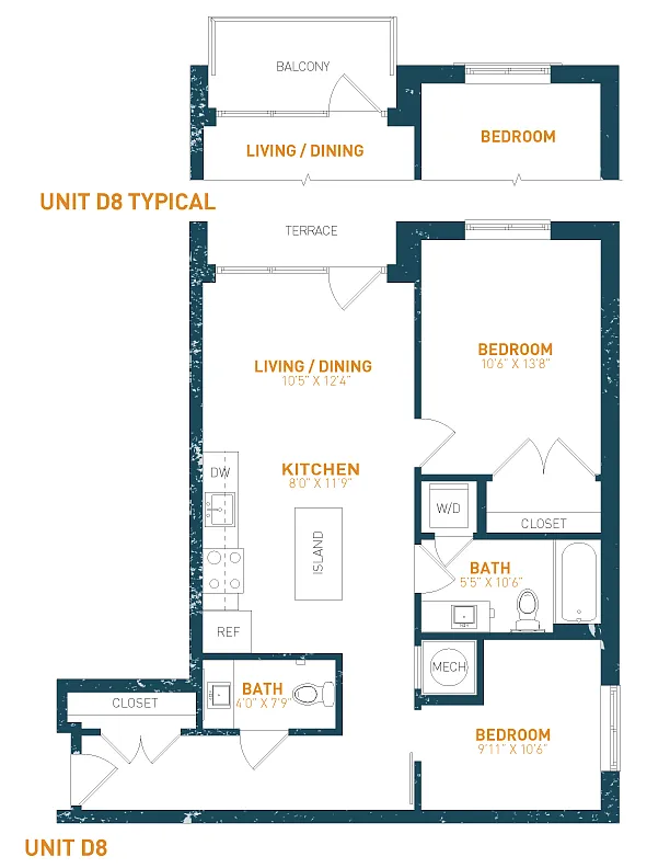Floor plan 2D8