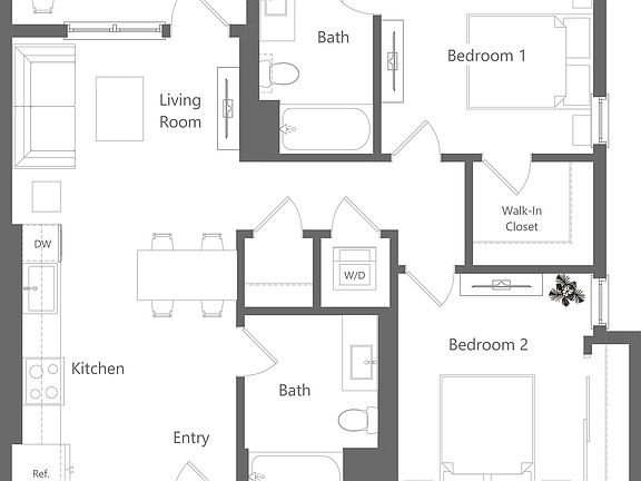 2nd image of 4632 Santa Monica Blvd #227