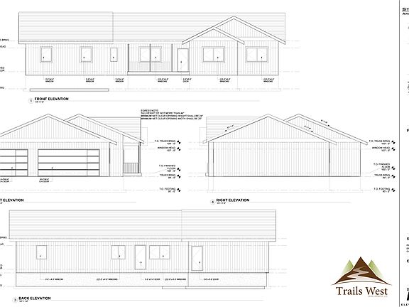 Stillwater Floor Plan - Trails West Subdivision