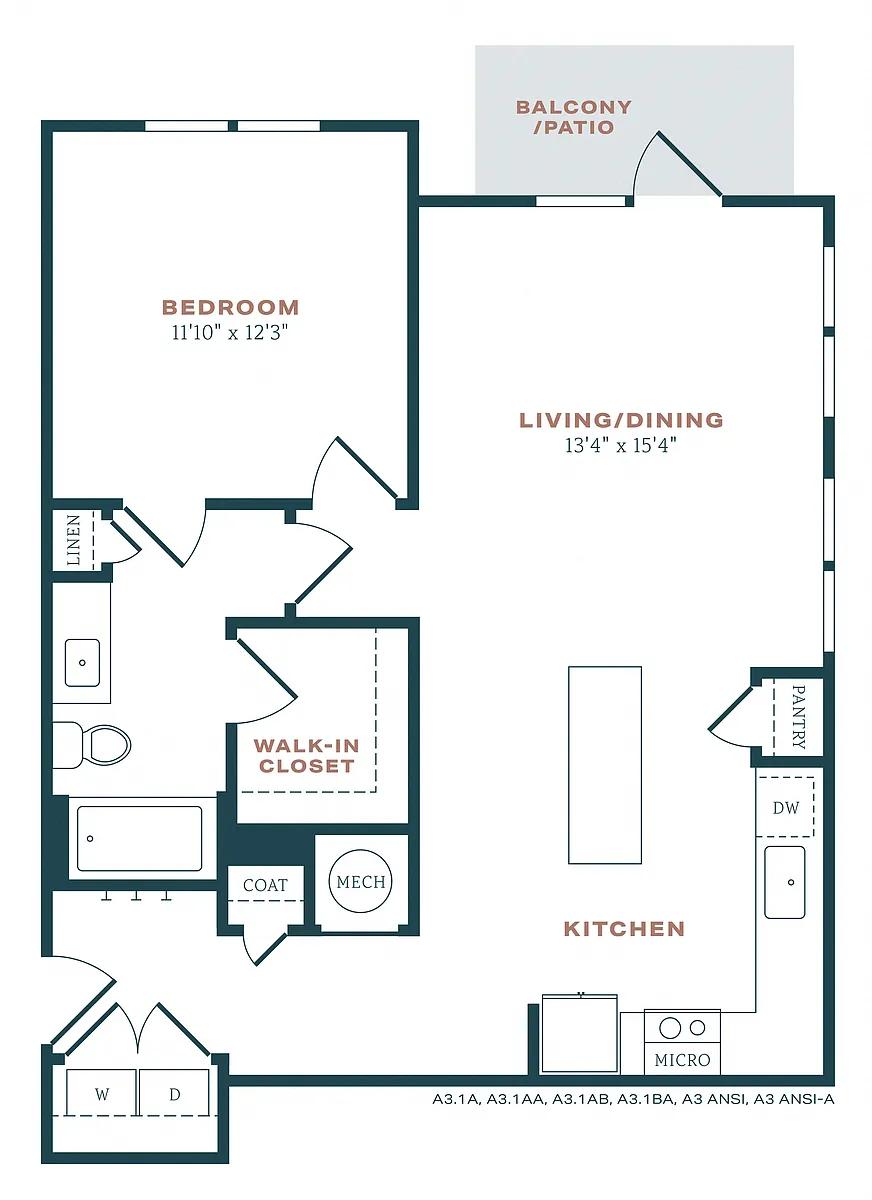 Floor plan A3