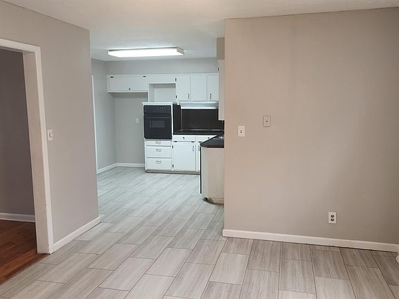 Dining room looking into the kitchen