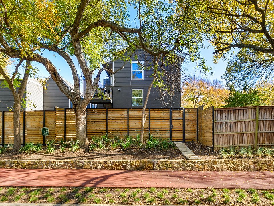 Property backs to the Katy Trail with direct secure access!