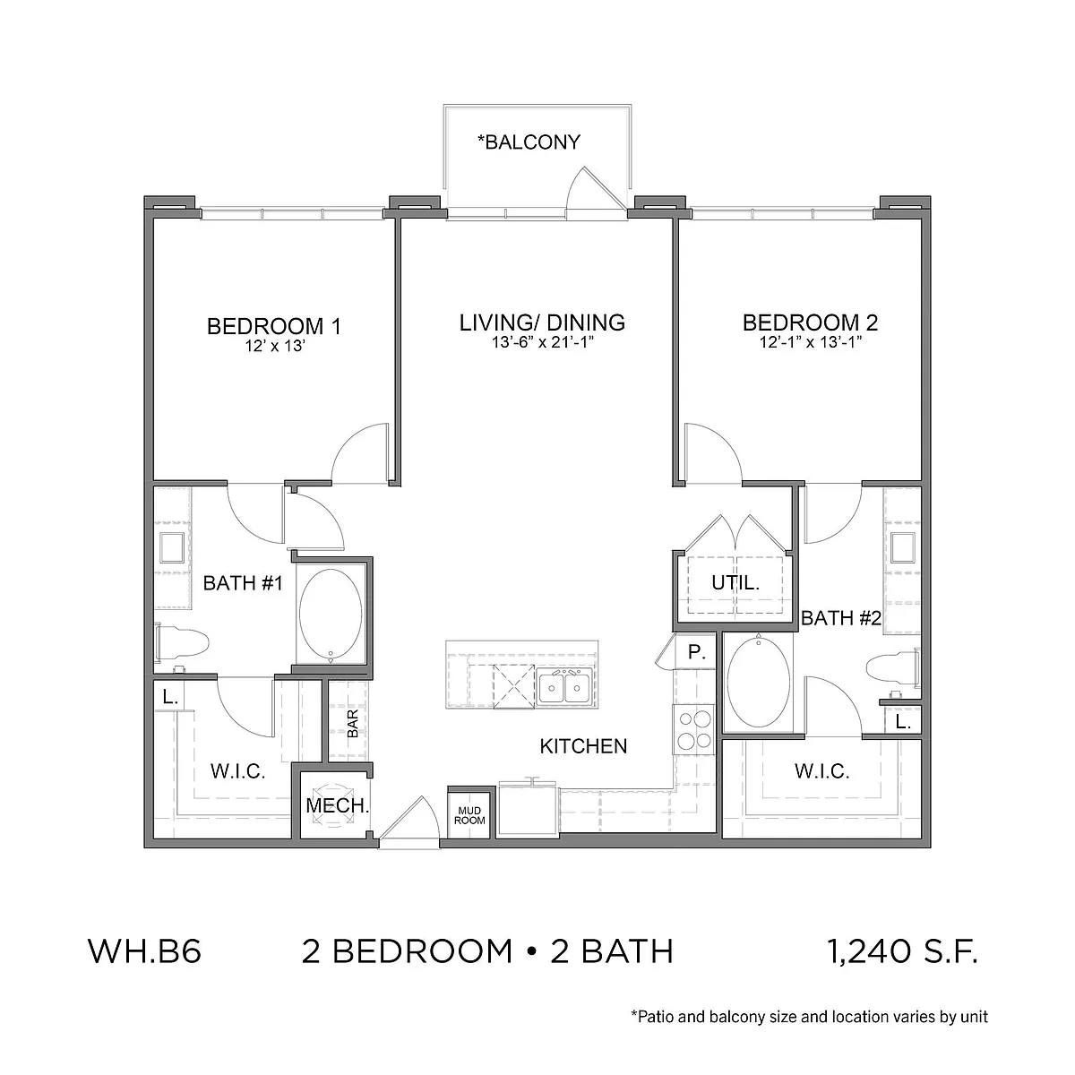 Floor plan WH.B6