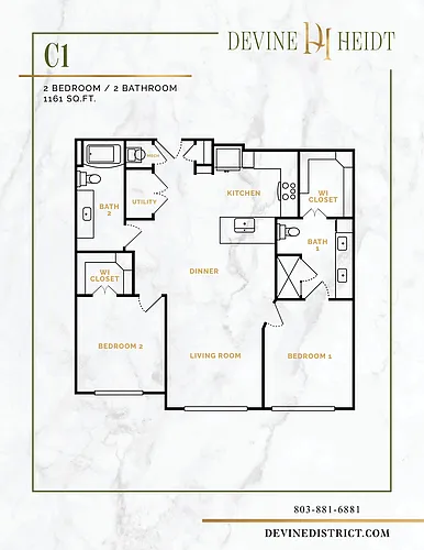 Floor plan C1