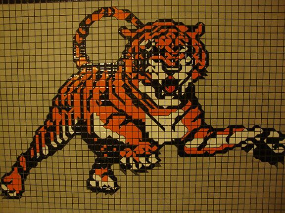 Tile in bathroom