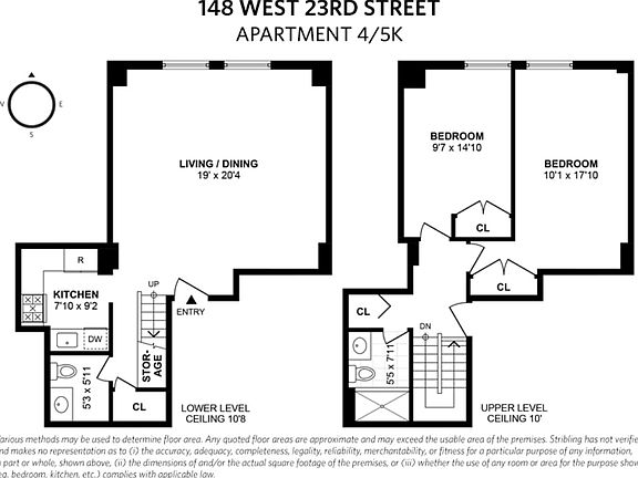 2nd image of 148 W 23rd St #4/5K