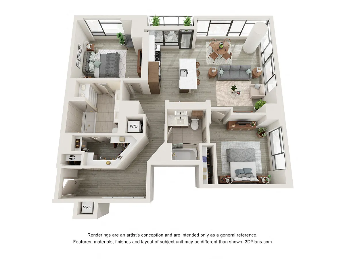Floor plan B1