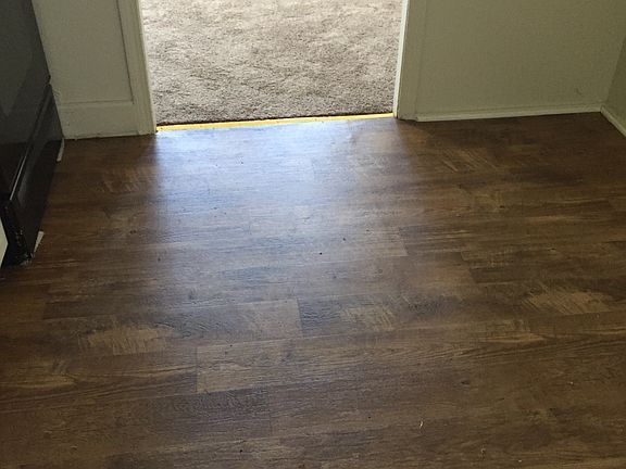 Kitchen into living room